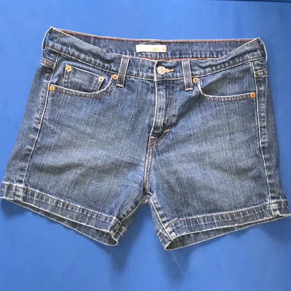 2 Pairs Jean Shorts, Sz 8 & 9 - Picture 4 of 6